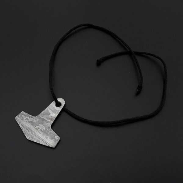 Handmade Damascus Steel Necklace | Viking Pendant Locket | Unique Gift for Men & Women - Image 6