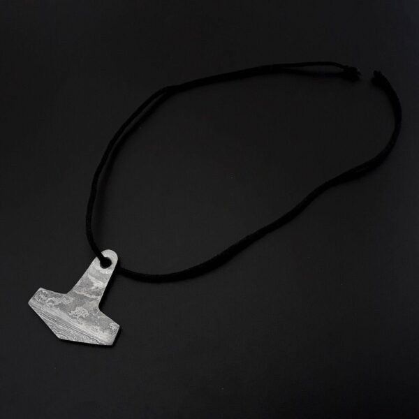 Handmade Damascus Steel Necklace | Viking Pendant Locket | Unique Gift for Men & Women - Image 5